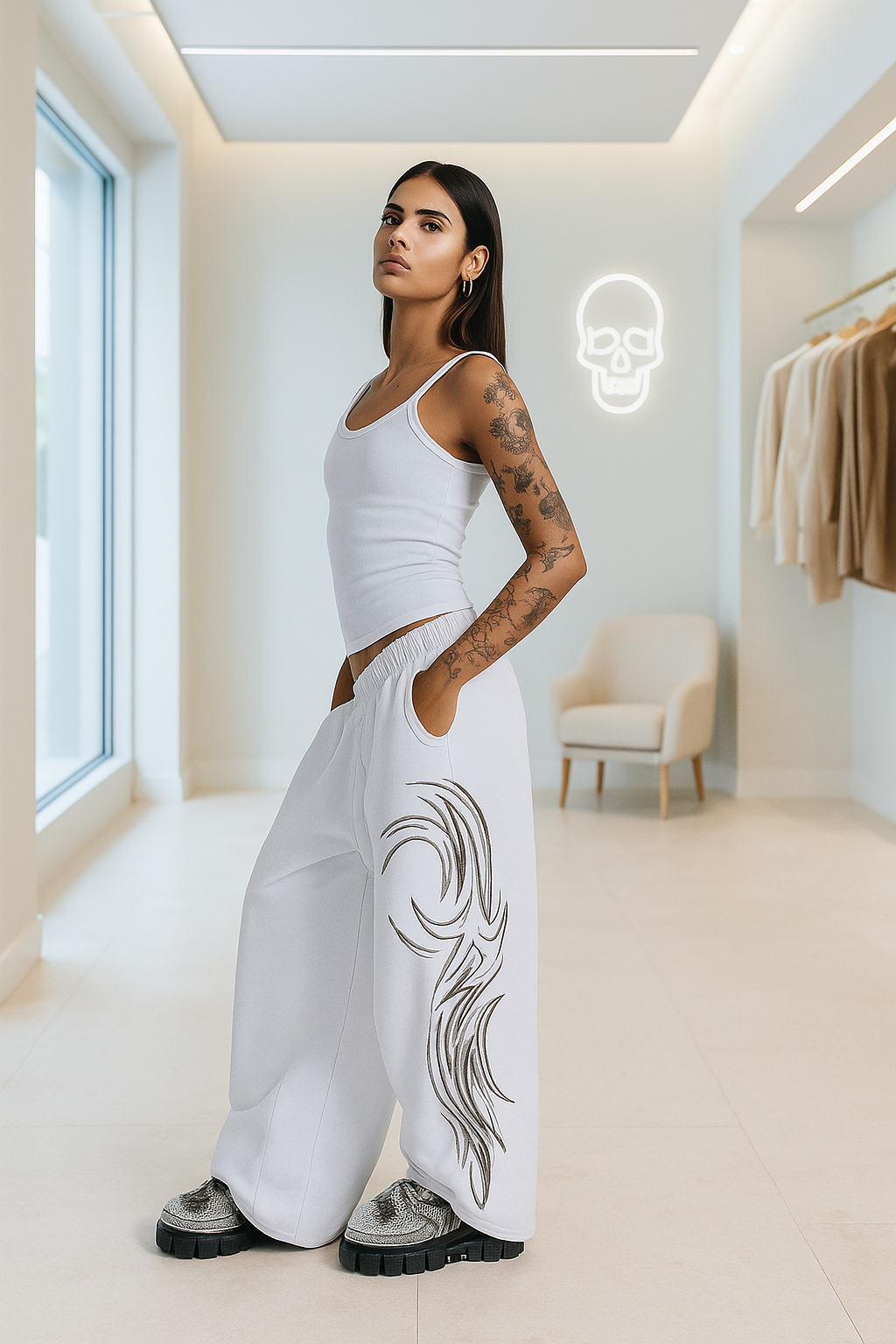 "Retro Vibe Street Pants"