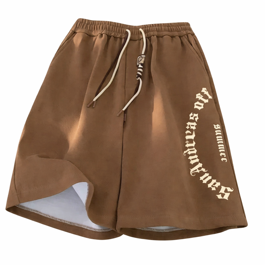 "Sadness Summer" Streetwear Shorts