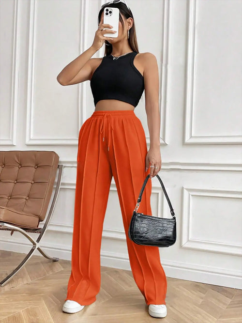 "Glow Stride – Retro Sport Pants"